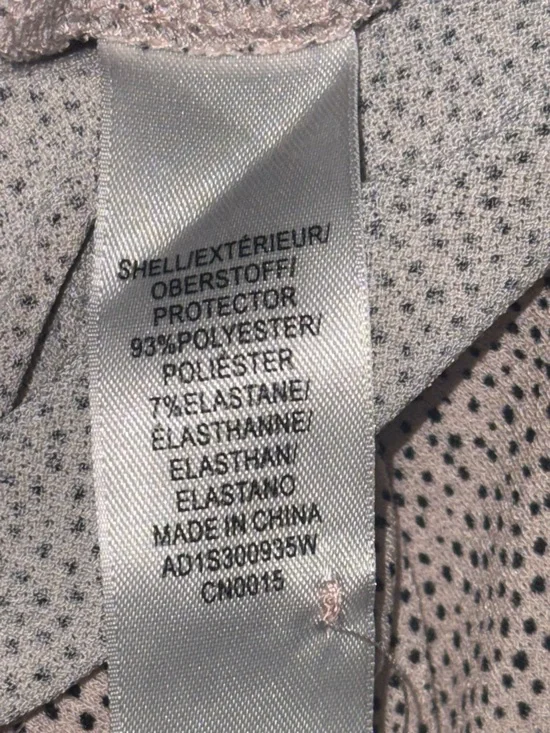 Adrianna Papell Light Pink Dotted Long-Sleeve Tunic - Picture 8 of 8